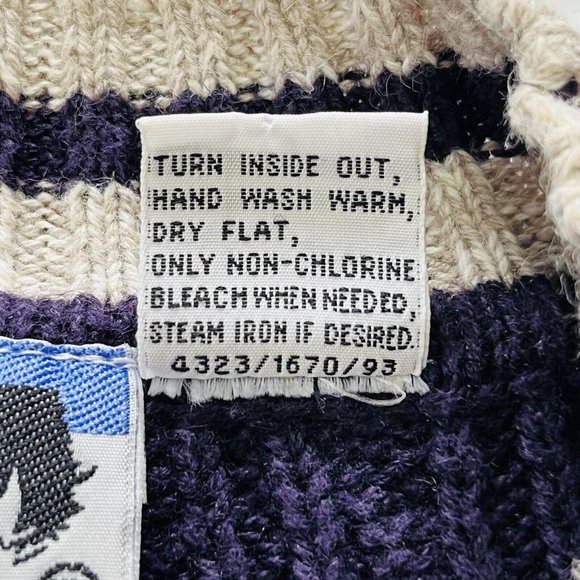 Vintage Today's News Men's Textured Pullover Ramie Cotton Sweater Size XL - Picture 9 of 10